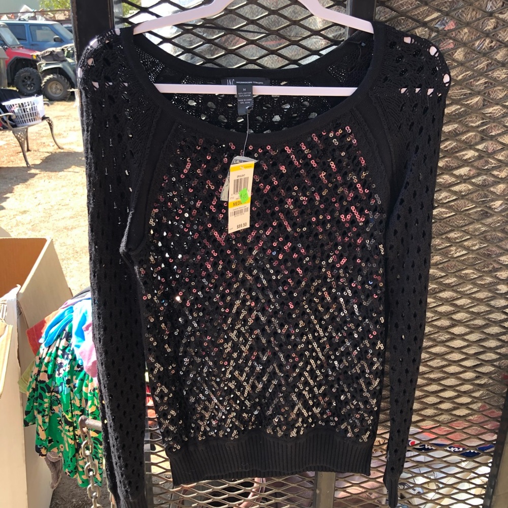 Nice Women’s Sequined Sweater